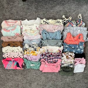9-12 month Baby Girl Summer Clothes Bundle